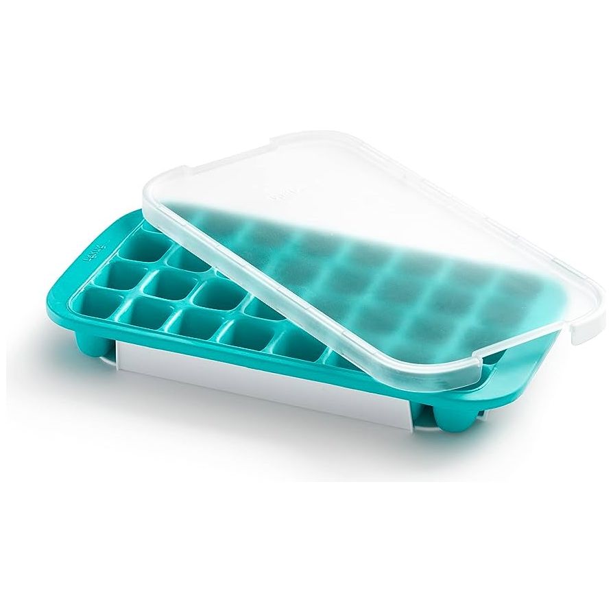 Set of 4, 90 Cavity White Cubette Mini Ice Cube Trays 