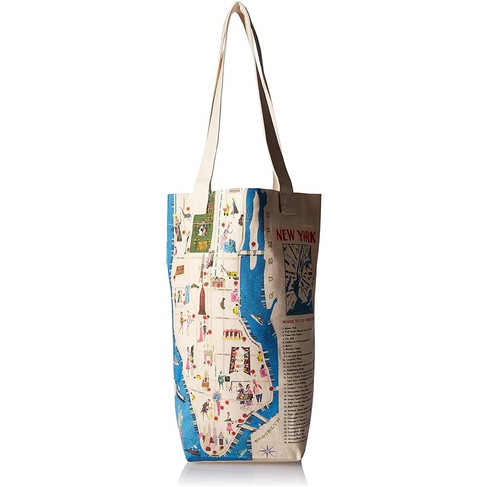 Cavallini Vintage Print Tote Bag