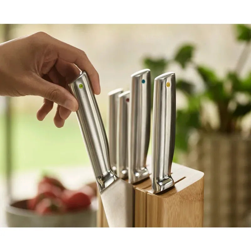 Avanta Fine Edge Steak Knife Set/4 - Pakkawood - Creative Kitchen