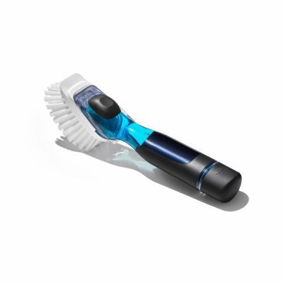 OXO SteeL Soap-Squirting Dish Brush