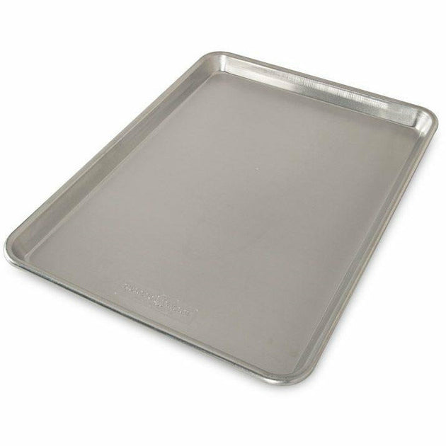 Choice 16 7/16 x 24 1/2 Chrome Plated Footed Wire Cooling Rack for Full  Size Sheet Pan