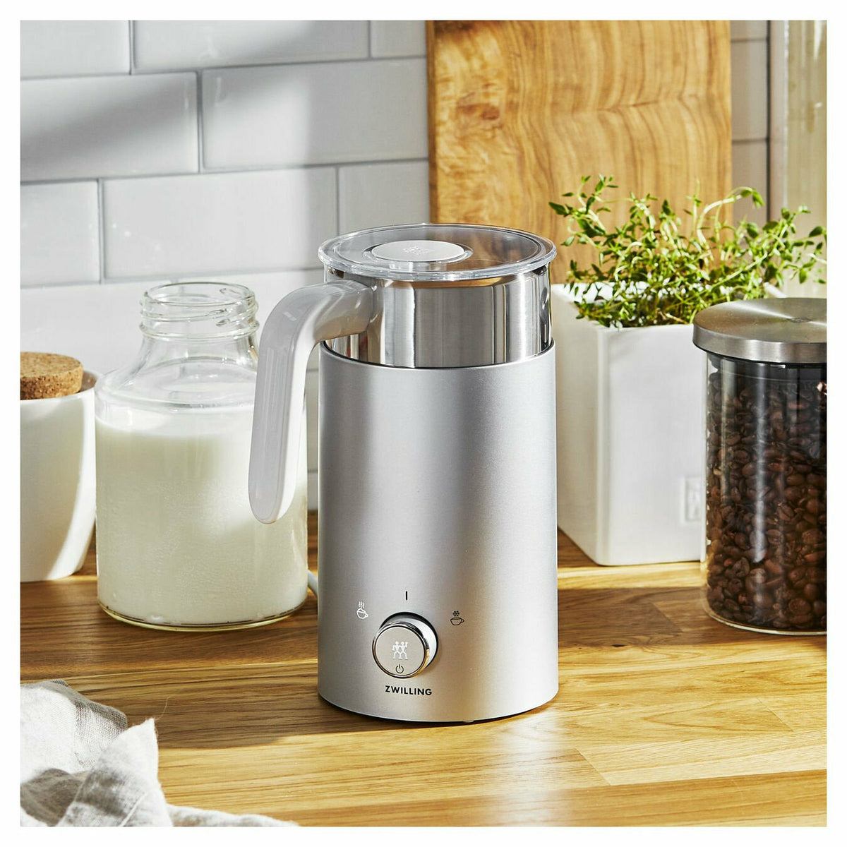 Aerolatte Milk Frother, The Original Steam-Free Frother, Satin Finish