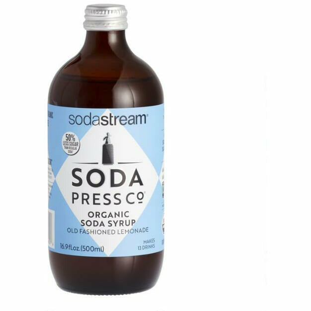 Soda Press Organic Zesty Ginger Kombucha - SodaStream Flavor