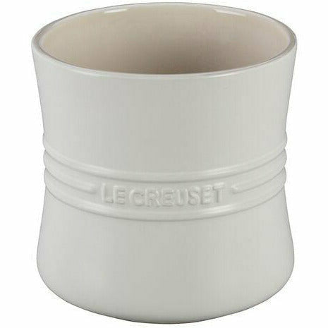 Le Creuset L'oven Collection Utensil Crock | Stoneware White, 1 qt.