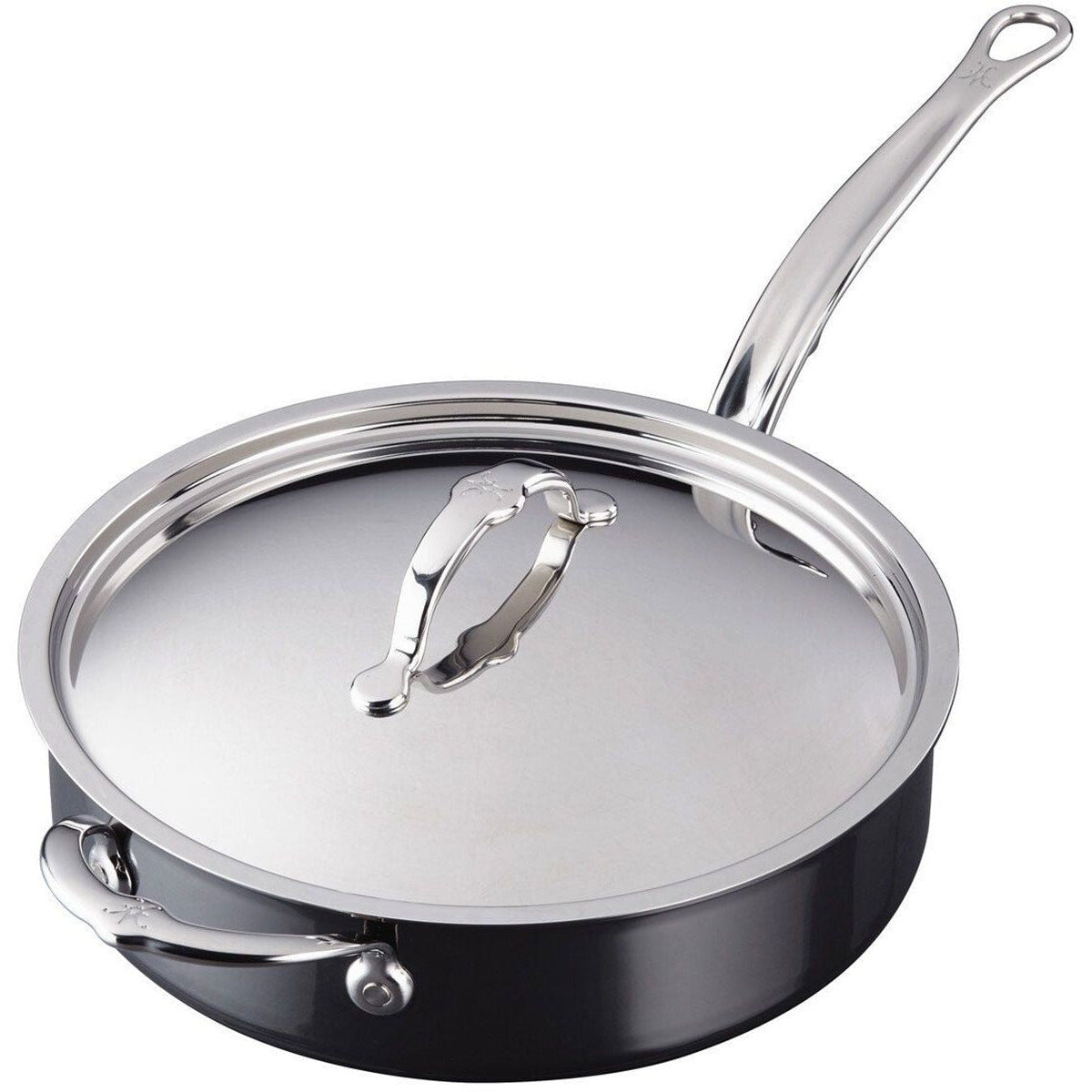 Hestan NanoBond Titanium Chef's Pan, 14-Inch, Stainless Steel on