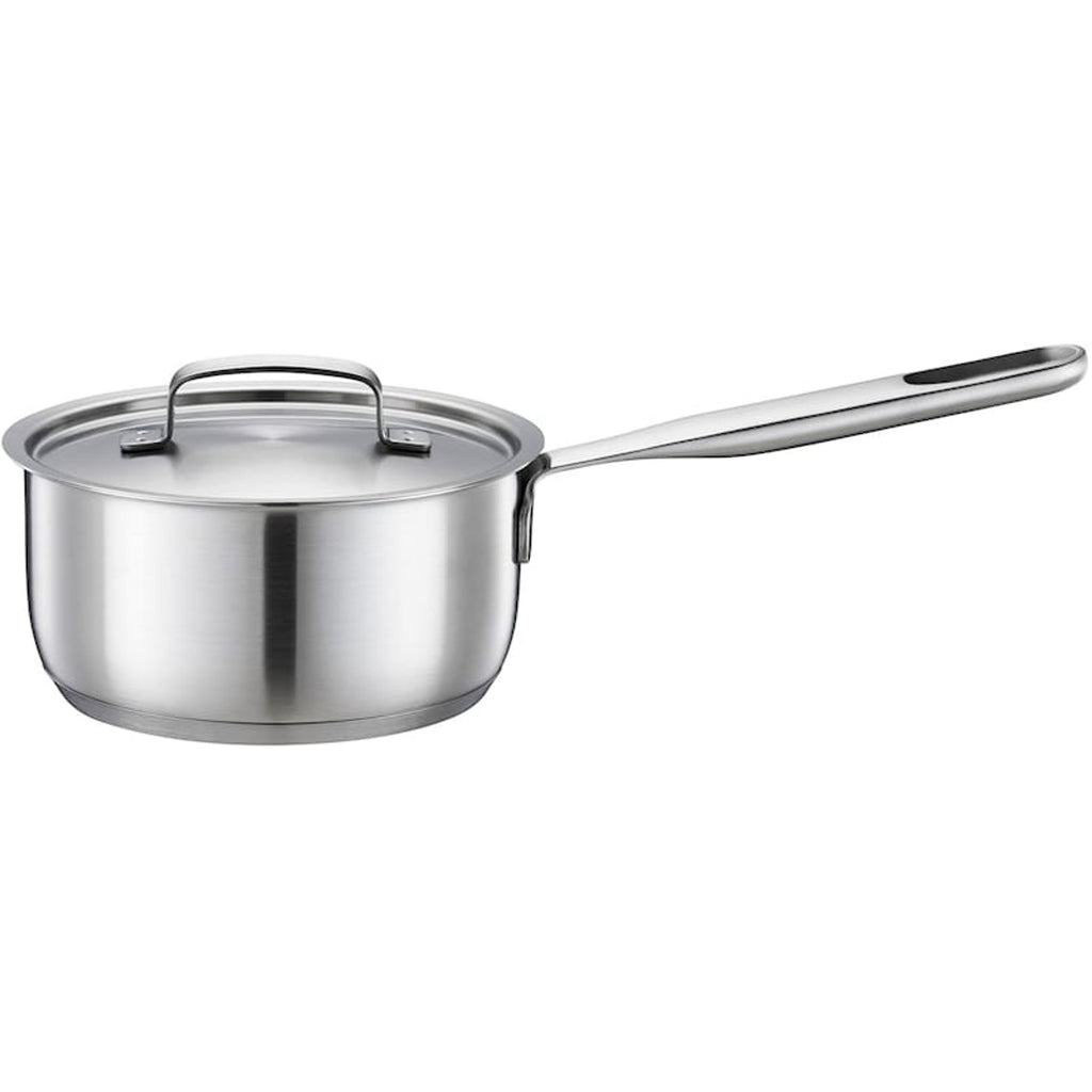 Milk Pot With Cover,16cm Household Small Soup Pot For Cooking Noodles,  Eggs, And Soups, Non-stick Aluminum Alloy Pot With Long Handle, Suitable  For Gas Stove, Easy To Clean, Only For Single Product