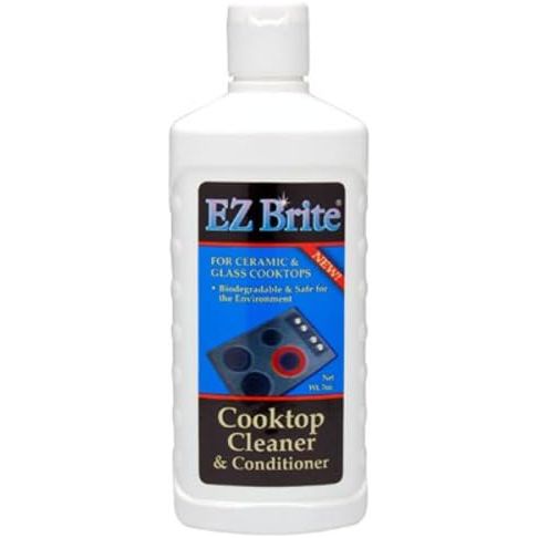EZ Brite Glass, Ceramic Cooktop Cleaner & Conditioner Gel – Tarzian ...