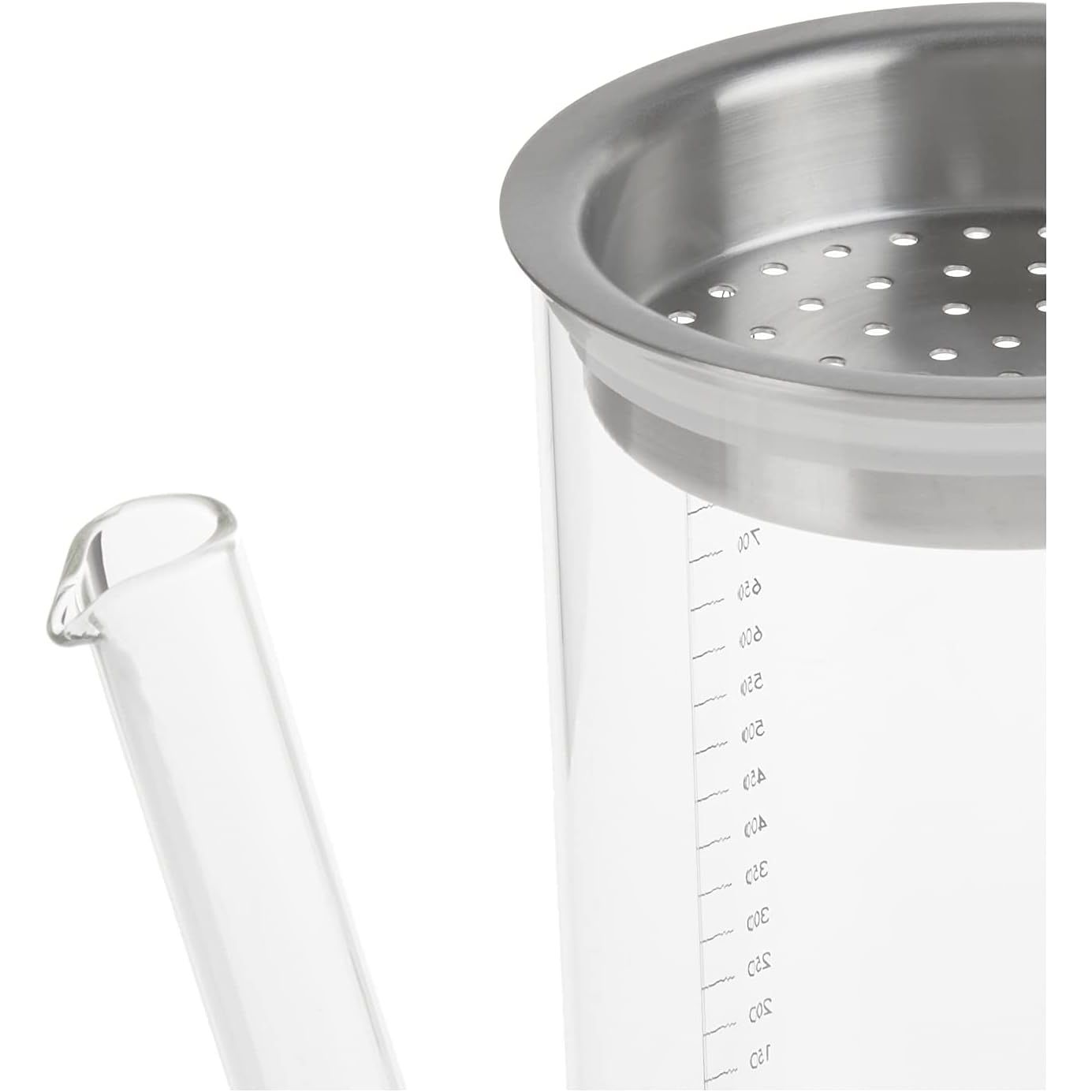 Norpro 4 Cup Capacity Glass Gravy and Fat Separator Cup with Handle and  Strainer