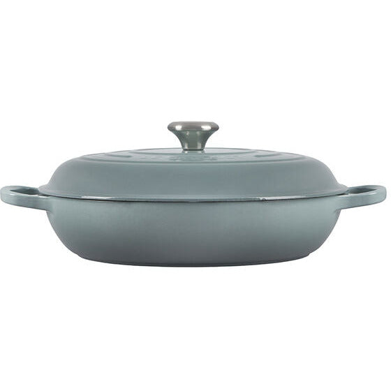 Le Creuset Signature Round 5.5-Qt. Chambray Dutch Oven with Lid +