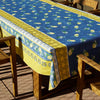 Lemon Bliss Vinyl Tablecloth, 60 x 84
