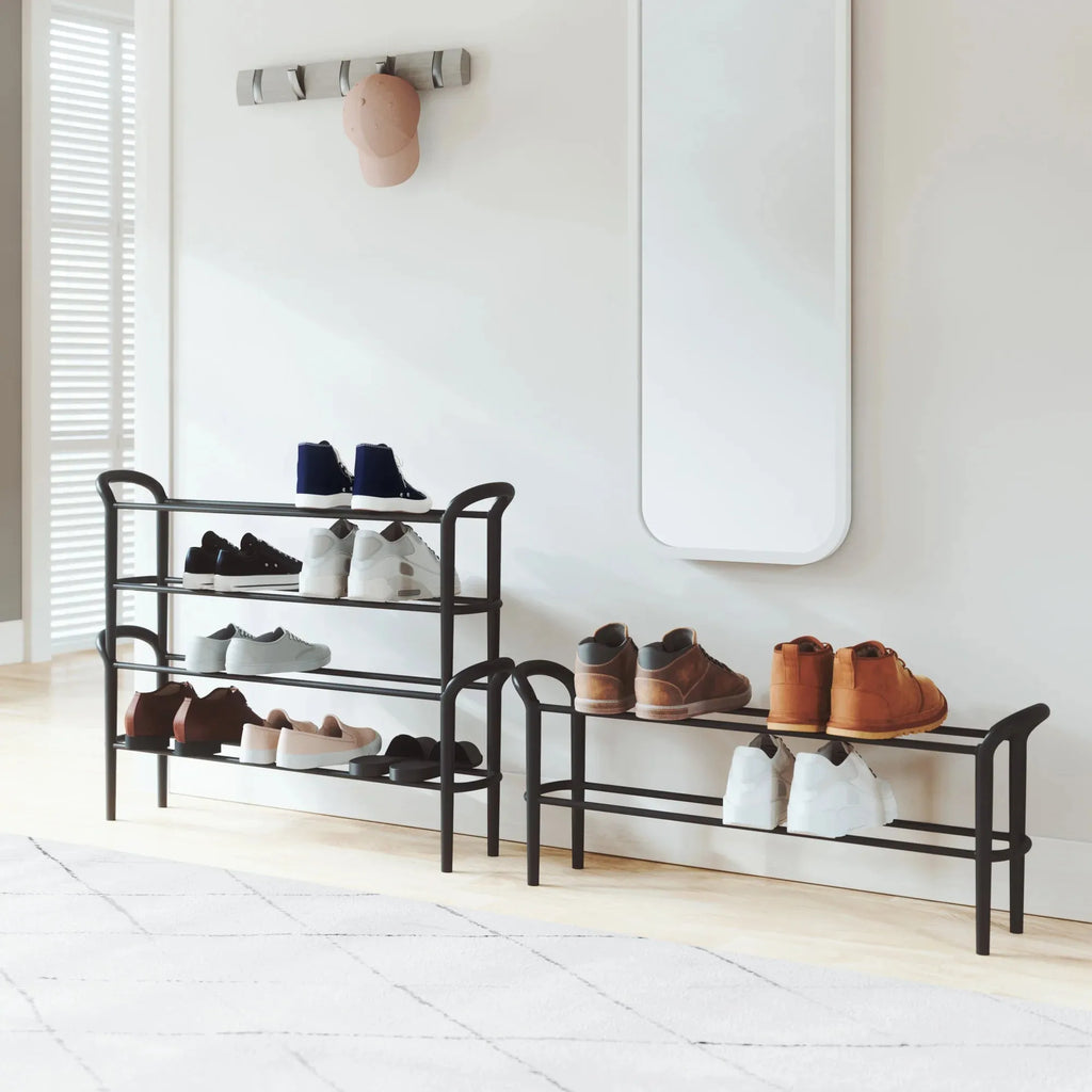 Dropship ON-TREND All In One Hall Tree With 3 Top Shelves And 2 Flip Shoe  Storage Drawers, Wood Hallway Organizer With Storage Bench And Metal Hanging  Hooks, White to Sell Online at