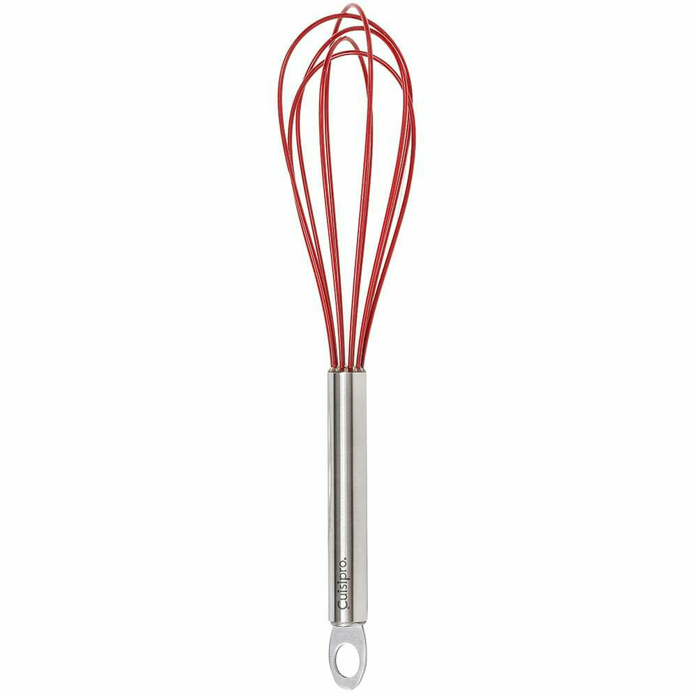 Set of 4 Collapsible Whisks - 2 in 1 Balloon Whisk + Flat Whisk - Folds  Flat for Storage/Dual Use - 11.5 H (4)