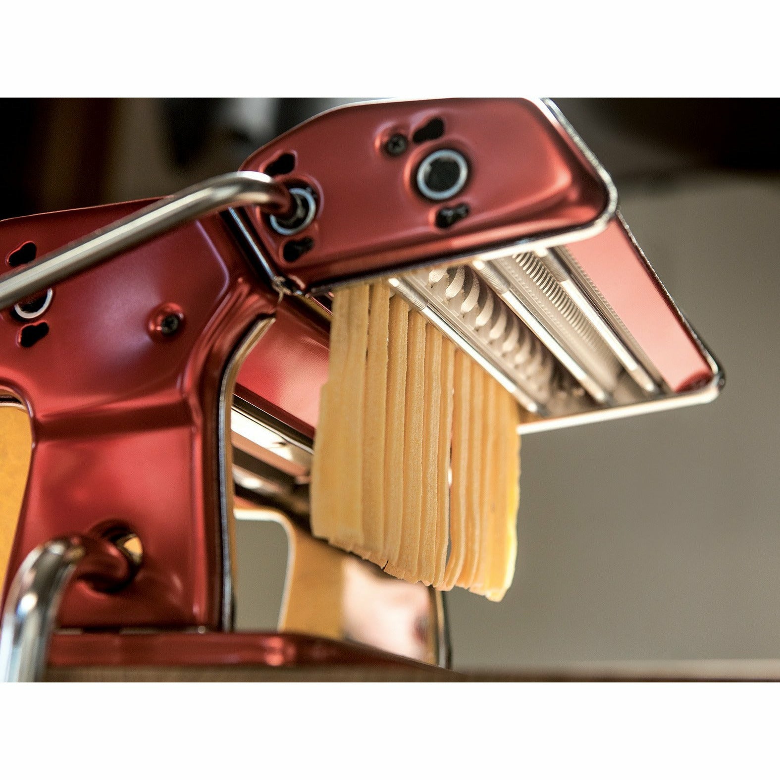 Atlas Marcato Red Pasta Machine, 150mm