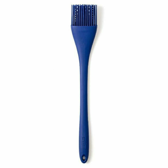 Handy Housewares 9 Long Narrow Round Silicone Bristles Head Basting Pastry  Brush