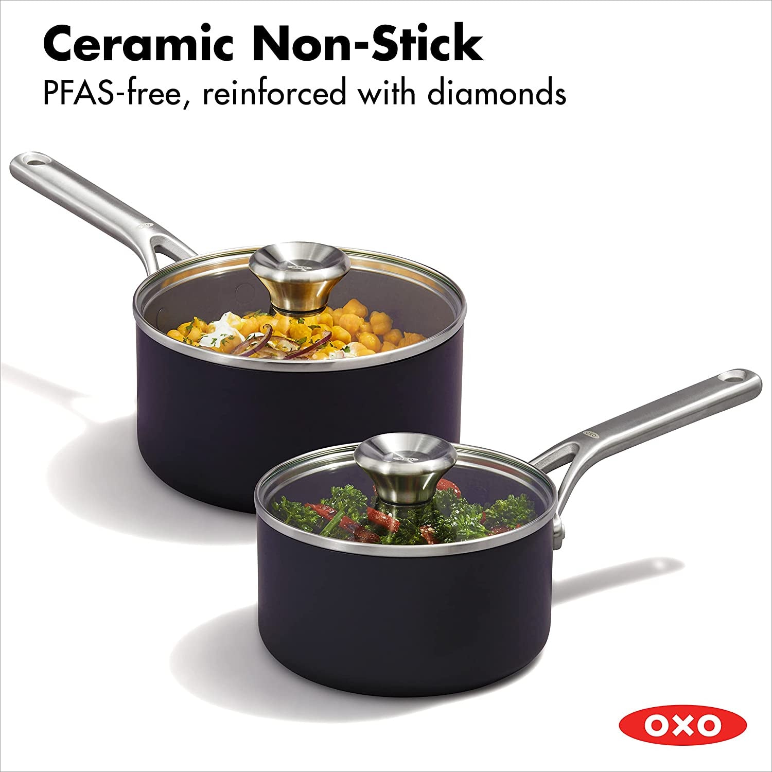 Oxo Ceramic Professional Non-Stick Saucepan – Tarzianwestforhousewares