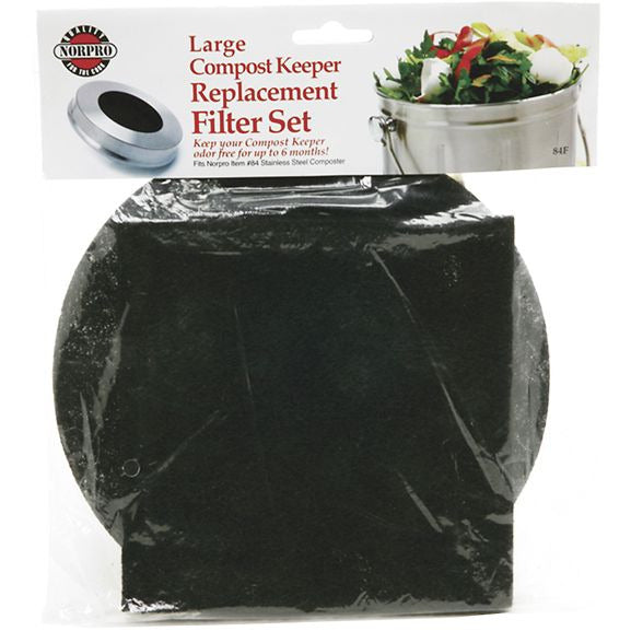 Norpro Stainless Steel Compost Keeper, Bronze, 1 Gallon