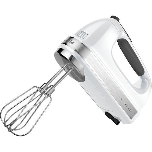 KitchenAid 7-Speed Cordless Hand Mixer | White