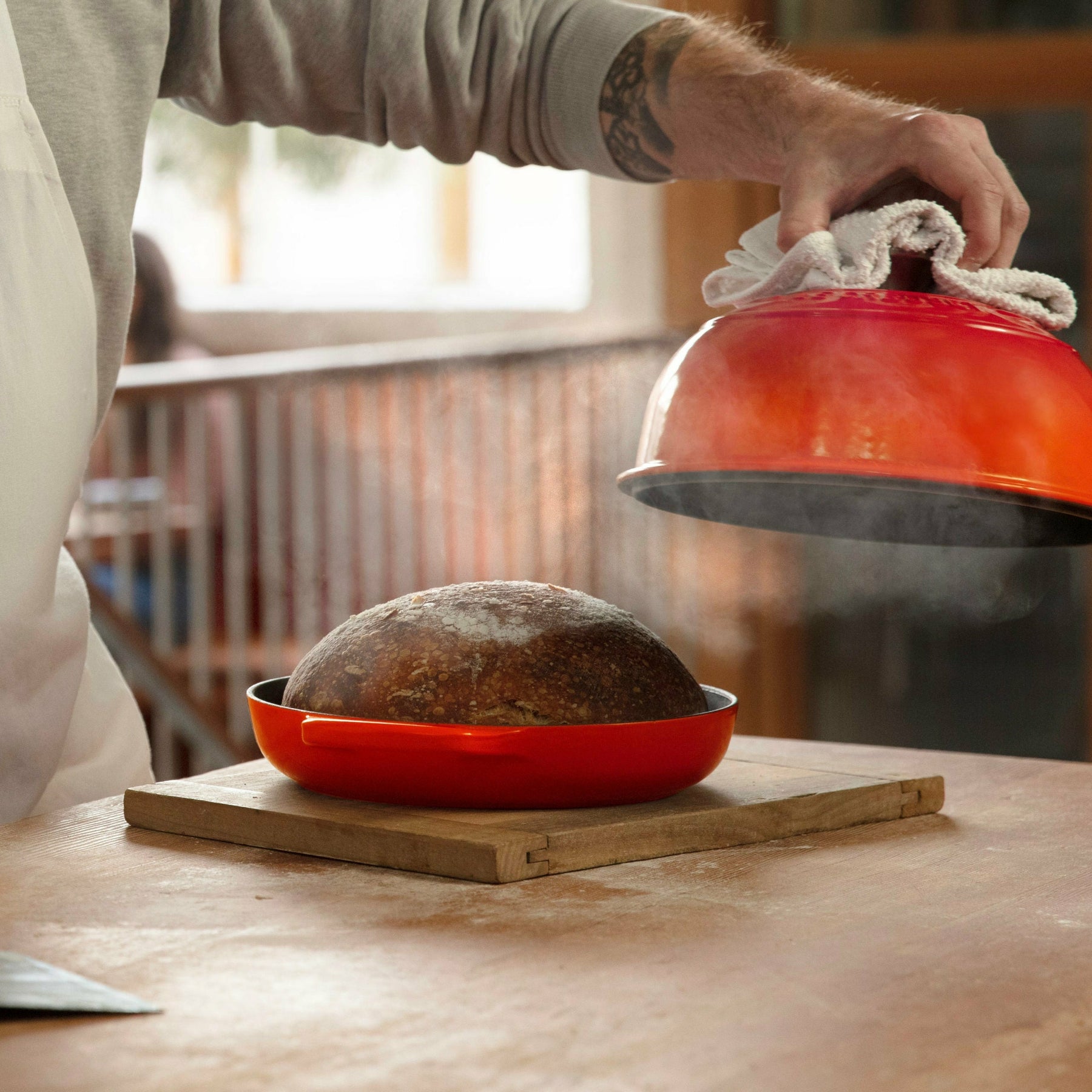 Introducing the New Le Creuset Bread Oven + Recipe - The Find by
