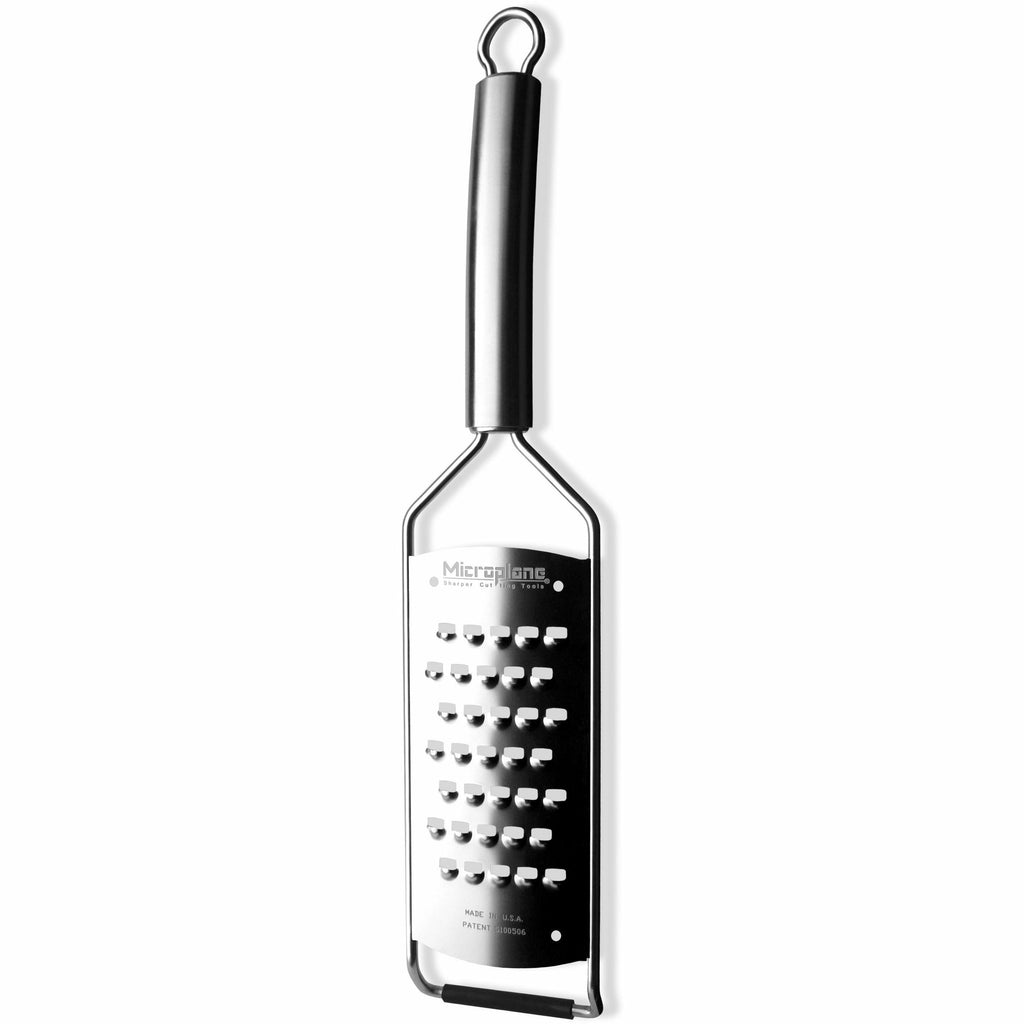 Tablecraft SG205BH Large 4-Sided Stainless Steel Non-Slip Box Grater, 9.5