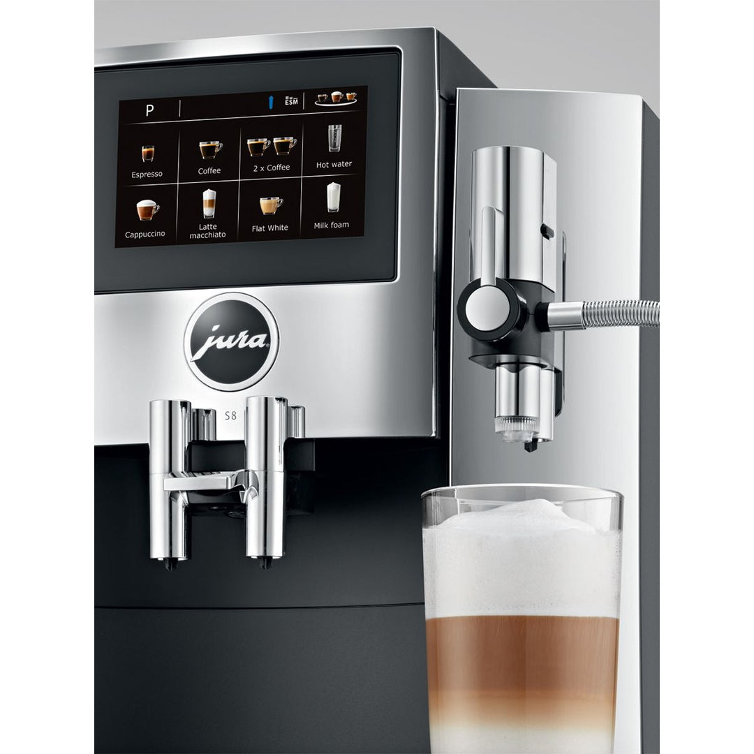 JURA S8 Fully Automatic Espresso & Coffee | Two for the Pot